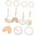 SAFIGLE 12 Pcs Baby Gym Accessories Set - Woody Plush Chew Toys for Children's Room Decor - Hemuhuan Greenx3pcs 26X8.5CMx3pcs - Buy Online on GoSupps.com