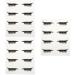 DRESSOOS 12 Pairs Eye Liner Pencils Eyelid and Eyelash Stickers Eyeliner Decal Eyeliner Sticker