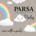 Parsa Beauty Baby Diaper Bag | Wipeable & Compact Organizer for On-the-Go | Stylish & Spacious Diaper Folder - Buy Online on GoSupps.com