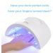 UV Shield Gloves for Manicure - Pink UV Protection Gloves for Nail Care & Nail Art Drying - Buy Online on GoSupps.com