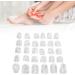 Toe Sleeves - 30pcs Transparent Pinky Toe Protectors | Anti-Friction Blister Relief - Buy Now - Buy Online on GoSupps.com
