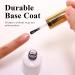 Imtiti Gel Base Coat No Wipe Base Coat For Gel Nail Polish Soak Off UV Led Upgraded Formula Long Lasting For Home Salon DIY Nail Manicure 15ML - Buy Online on GoSupps.com