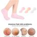 1pair Silicone Socks Moisturizing Gel Socks Exfoliating and Preventing Dryness Cracked Dead Skin Protector (Color : B 1 Pair Size : One Size) One size B 1 Pair - Buy Online on GoSupps.com