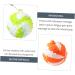 Beavorty Silicone Hand Exercise Balls - Finger Strengthening & Rehabilitation Massage for Hand Muscles - Portable Medium Orange Handle - Buy Online on GoSupps.com