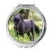 YENDOSTEEN Mirror Travel Mirror animal equine farm pocket mirror portable mirror