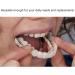 Flipped Warm 2 Pairs False Teeth Veneers | Temporary Dentures & Cosmetic Teeth | Affordable Artificial Tooth Prostheses - Buy Online on GoSupps.com
