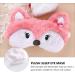 Healifty Plush Fox Sleeping Eye Cover - Cute Novelty Cartoon Animal Blindfold for Men, Women, Kids - Buy Online on GoSupps.com