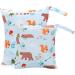 2-Pack Wet Bags for Toddler Diapers | Waterproof Organizer for Daycare Travel Gym Beach & Pool - Cute Bear Design - Buy Online on GoSupps.com