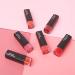 Yiida 6-Part Matte Velvet Lipstick Set | Nude Lipsticks + Lip Plumper Gloss | Waterproof Makeup Gift Set - Buy Online on GoSupps.com