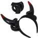Cabilock Sheep Horns Headband Gothic Sheep Horn Hairbands Devil Horn Headband Animal Cartoon Show Headdress Photo Props for Fancy Dress Cosplay Costume - Buy Online on GoSupps.com