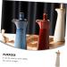 Zerodeko 2pcs Condiment Bottles Syrup Dispenser Bottle Oil Bottles for Essential Oils Olive Oil Cruet Kitchen Stuff Sauce Shakers Soy Sauce Can Vinegar Pot Porcelain Jar Ceramics Liquid 5X15CMx2pcs Beigex2pcs - Buy Online on GoSupps.com
