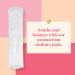 Honey Pot Herbal-Infused Postpartum Pads with Wings - 12 Count | Natural Comfort & Care - Buy Online on GoSupps.com
