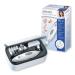 Sanitas SMA 35 Electric Manicure/Pedicure Set - 7 Nail Care Attachments - White/Silver | International Shipping Available - Buy Online on GoSupps.com