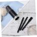 NOLITOY Portable Cosmetic Brush Set - 4-in-1 Retractable Makeup Brush Double Ended Boxed for Home Use - Perfect Travel Size Beauty Set in Black - Buy Online on GoSupps.com