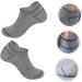 Inner Height Socks - Height Increase Insoles & Gel Pads for Comfort | Light Grey Pure Cotton Shoe Inserts - Buy Online on GoSupps.com