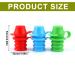 3ST Silicone Outgourse for Water Bottles - No Spill Attachment for Kids & Adults (3 Colors) | Best eCommerce Shipping Worldwide - Buy Online on GoSupps.com