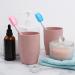 5 Portable Travel Toothbrush Covers - Colorful & Modern Toothbrush Caps for Home Office Hotel & Outdoor Use - Buy Online on GoSupps.com