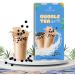 Bubble Tea Kit - Boba Tea Kit With Tapioca Pearls Milk Tea Powder Glass Cup Metal Straw | 3 Servings Bubble Tea Gift Set For Kids Women Boba Pearls Bubble Tea Set Bubble Tea Selection Box - Buy Online on GoSupps.com