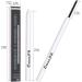 Eyeliner Pen2 PCS Breakup Proof Retractable Eyeliner Gel Black and White Eyeliners Quickdrying longlasting Smudger for smoky - Buy Online on GoSupps.com