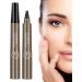 Liquid Eyebrow Pencil Brow Pencil with Fork Tip 4 Point Waterproof Eyebrow Pencil No Smudge Liquid Brow Quick Dry EyeLiner for Long Lasting Gray Brown - Buy Online on GoSupps.com