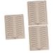 NOLITOY 18 Sheets Practice Skin Vehicle Grab Handles Beauty Eyebrow Microblading 6 Pcsx3pcs As Shownx3pcs
