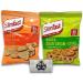 AETN Creations Slim Fast Crisps Bundle Pack of 14 with 7 Cheddar Bites 7 Sour Cream and Chive plus AETN Magnet and Meal Planner Nutritious Snacking - Buy Online on GoSupps.com