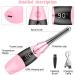 Heated Eyelash Curler Electric Eyelash Curler with Eye Massager USB Rechargeable Quick Lash Curler Tool with LED Display 4 Temperature - Buy Online on GoSupps.com
