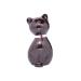 Royal Rapture Cat Kitty Figurine Pet Urn For Ashes Cremation Funeral Memorial Metal Alloy 8.5" (Brown Kitty)