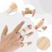 AIEX Trigger Finger Splints & Finger Sleeves Combo - Pain Relief & Immobilization Brace for Broken, Sprained, Swollen Fingers - Buy Online on GoSupps.com