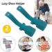 Lazy Shoes Helper - Portable Shoe Lifting Aid for Men, Women, and Kids - Sock Slider Handled Shoe Horn for Seniors, Elderly, Disabled - Fits All Shoes - 2PC (Blue) - Buy Online on GoSupps.com