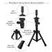 MILLYSHINE 22 Wig Head Stand Tripod with Mannequin Head and Canvas for Wig Making - Table Clamp Styling Display for Wig Block Head - Pack of 1 - Buy Online on GoSupps.com