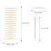 180 Pieces Invisible Eyelid Strips - Breathable Tapes in 2 Sizes | Eyelid Sticker & Strips for a Perfect Lift - Buy Online on GoSupps.com