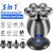 Buy 5 in 1 Waterproof Head Shaver for Men - LCD Display & Rechargeable Bald Head Electric Razor (Grey) - Fast International Shipping - Buy Online on GoSupps.com