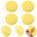 FRCOLOR 4pcs Round Bath Sponge Set | Exfoliating Loofah & Shower Puff for Spa | Natural Bath Scrubbers for Women & Kids - Deep Cleaning Accessories - Buy Online on GoSupps.com