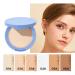 Oil Control Face Pressed Powder - Matte Waterproof Long Lasting Makeup | 0.35Oz - Cruelty Free & International Shipping - Buy Online on GoSupps.com