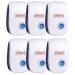 Ultrasonic Pest Repeller 6 Pack,Pest Repellent Ultrasonic Plug in Mouse Repellent,Mice Repellent Plug-Ins,Mosquito Repellent Indoors,Pest Defense for Insect, Spider,Ant,Cockroach,Rodent Repellent