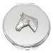 Horse Head Compact Mirror Handbag Gift With Free Engraving 185