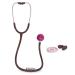 Buy Lightweight Acoustic Stethoscope for Doctors & Medical Students - Adult Size Flexible Tube Soft Ear Knobs - Micro Al in Chocolate - Buy Online on GoSupps.com
