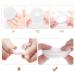 5x Orange Powder Puff Applicator Sponge Set - Face & Loose Powder Makeup Cushion Puffs - Buy Online on GoSupps.com