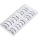 Aura monaco training eyelashes for eyelash lists 20 pieces 10 couples to practice eyelash extensions Application Training Lash Eyelash Extensions Training Tools for beginners eyelash exercise material