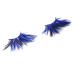 FRCOLOR Blue False Eyelashes - Dramatic Cosplay & Halloween Costume Eyelashes - 1 Pair for Stunning Performance - Buy Online on GoSupps.com