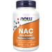 NOW Supplements  NAC (N-Acetyl Cysteine) 600 mg Pure Powder  4-Ounce  White