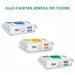 Sleepy Easy Clean Surface Cleaning Cloths - 300 High-Quality Wipes (3 Packs of 100) | Perfect for All Surfaces - International Shipping Available - Buy Online on GoSupps.com