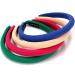 LONEEDY 8 Pack Wide Cotton Non-slip Padded Headbands for Girls and Women - Mixed Colors - Buy Online on GoSupps.com