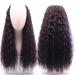 Shop U-Shaped Long Curly Wig - Fluffy Natural Waves & Dark Brown Highlights | Cute & Volumizing eCommerce Hair Solutions - Buy Online on GoSupps.com