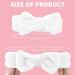 WSYUB Spa Headband Set - Bow Hair Band for Washing Face and Makeup, Fluffy & Soft Headbands for Skincare, Slumber Party Supplies - Black, White, Grey - Buy Online on GoSupps.com
