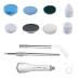 HIOPOIUYT Floor Cleansing Brush Bathroom Cleansing Brush Long Handle Cleansing Brush Bathroom Scrubbers Wall Cleansing Brush