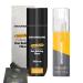 Groomarang Keratin-Haarbaufaser for thinner hair-immediately conceals thinner areas for fuller thick hair light brown