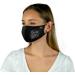 P.A.C. Lightweight 2-Pack Premium Community Masks - Washable Reusable Oeko-Tex 100 Certified Super-Thin Everyday Masks in Total Black - Ideal for All Sizes - Happy New Year! - Buy Online on GoSupps.com