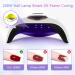 Buy UV LED Nail Lamp 168W - Quick Drying Nail Dryer with 4 Timer Settings & LCD Touch Screen - Compatible with All Gel Types (White - Buy Online on GoSupps.com